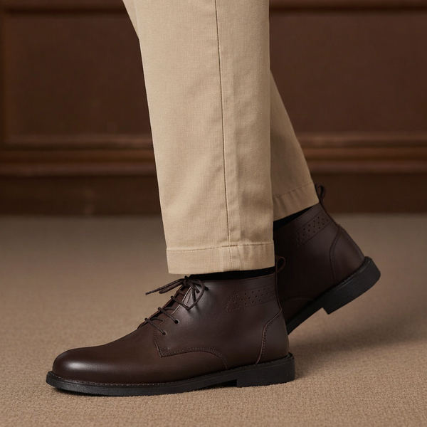 MEARS LEATHER CHUKKA BOOTS CYCLONE